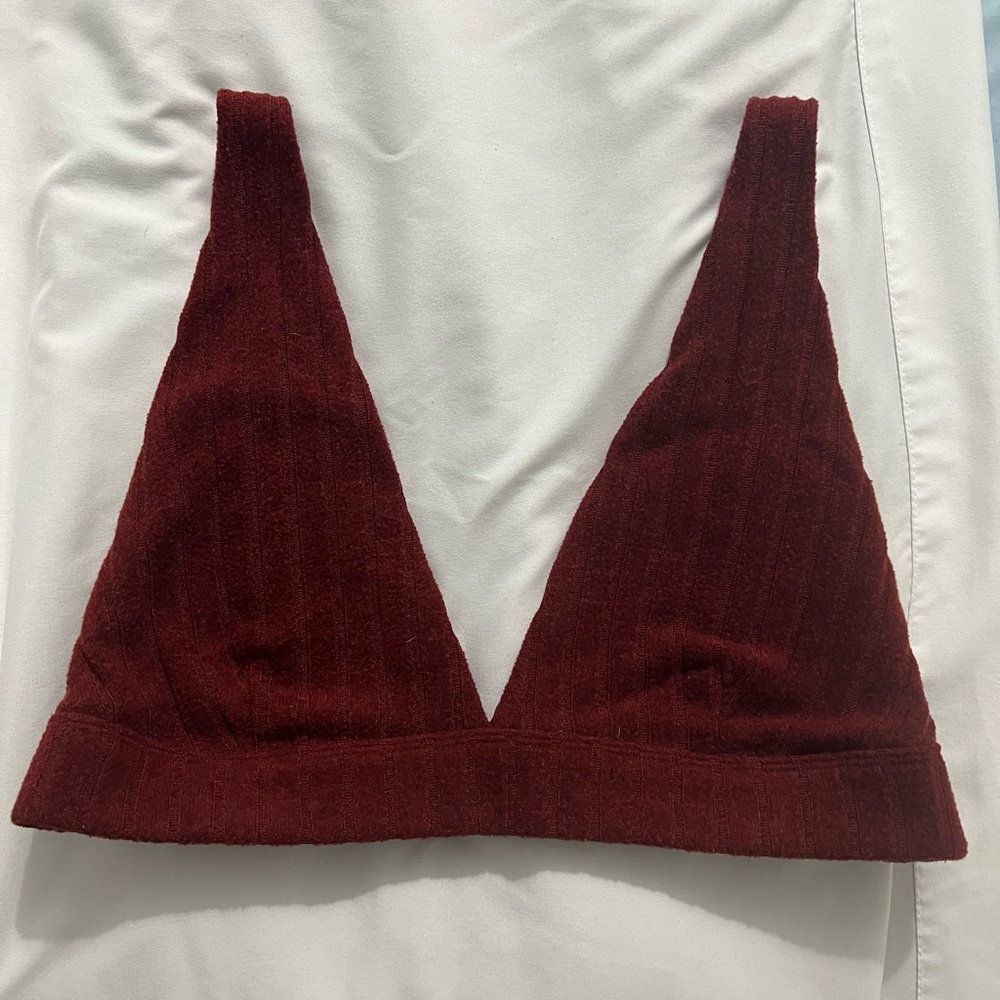 ALO Yoga Burgundy Bralette